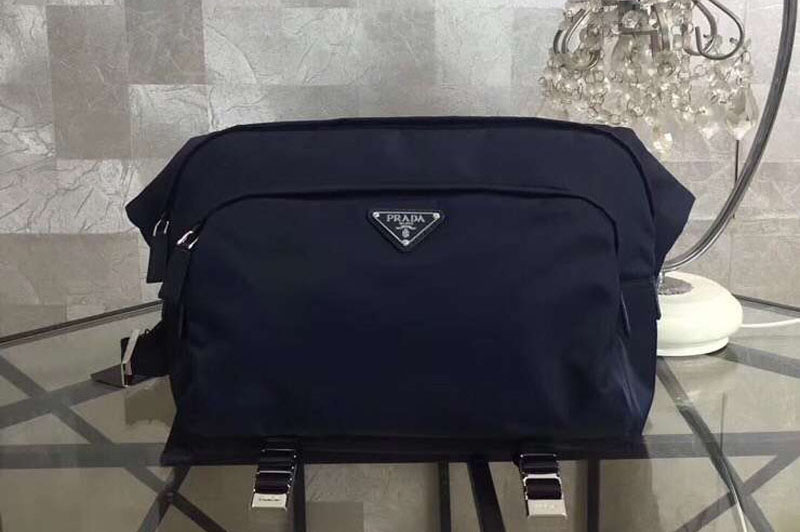 Replica Mens Prada 2VH021 Nylon Bags Blue